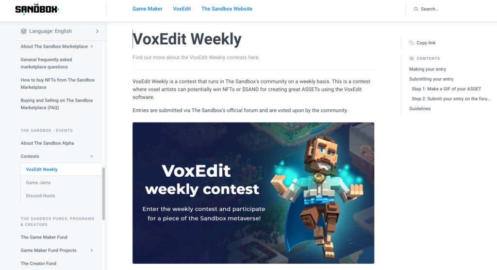 VoxEdit Week